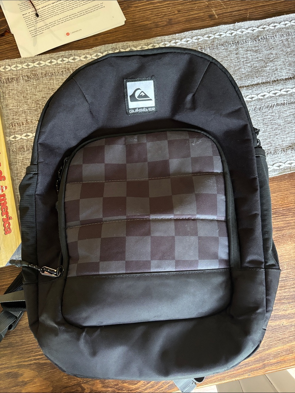 Boys Quicksilver Backpack Bookbag